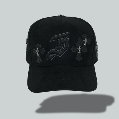 BLESSD MERCH | CROSS BLACK “B” HAT