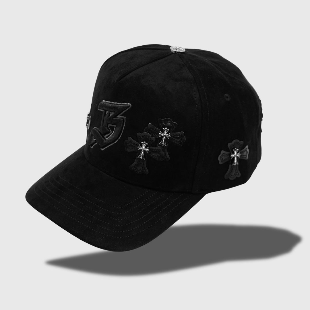 BLESSD MERCH | CROSS BLACK “B” HAT