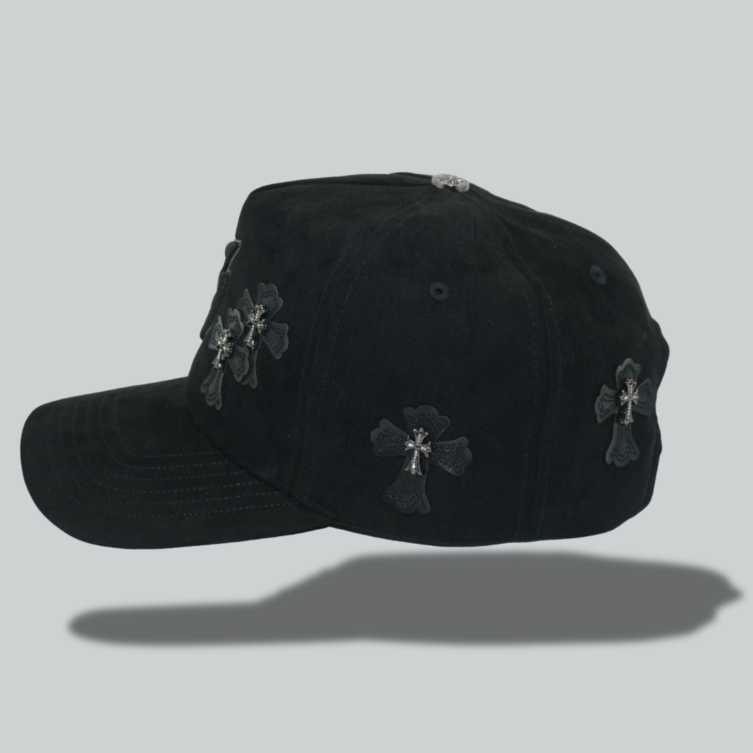 BLESSD MERCH | CROSS BLACK “B” HAT