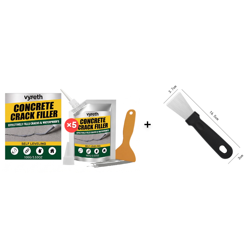 ⏰🔥LIMITED TIME 50% OFF! 🛠️Waterproof Concrete Crack Filler & Sealant