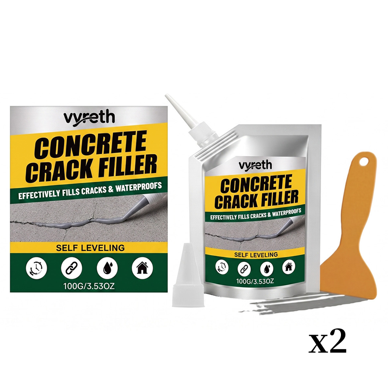 ⏰🔥LIMITED TIME 50% OFF! 🛠️Waterproof Concrete Crack Filler & Sealant