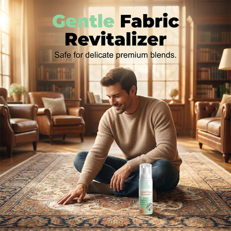 🎉2026 HOT SALE 50% OFF!🎉 Waterless Carpet Foam Stain Remover with Towel