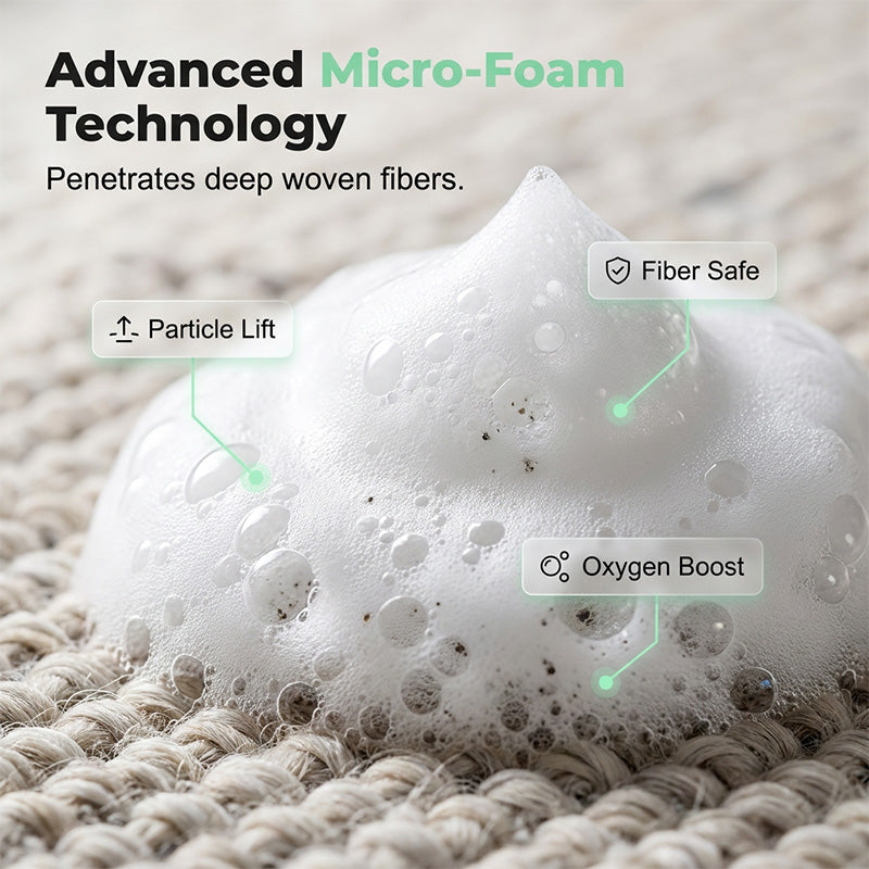 🎉2026 HOT SALE 50% OFF!🎉 Waterless Carpet Foam Stain Remover with Towel