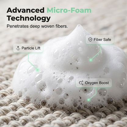 🎉2026 HOT SALE 50% OFF!🎉 Waterless Carpet Foam Stain Remover with Towel