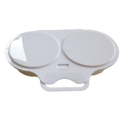 🥚Microwave Egg Poacher –🍳Dual‑cavity, non‑stick & easy clean. Healthier than frying